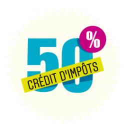crédit d'impots 50%